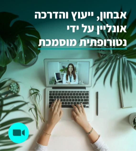 אבחון אישי, ייעוץ והדרכה בשיחת וידאו